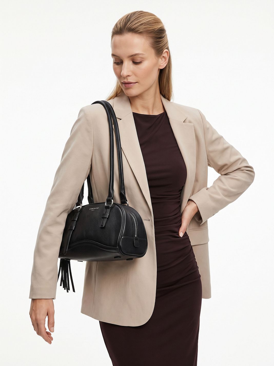 Liebeskind Capri Borsa a spalla S Vera Pelle 25 cm