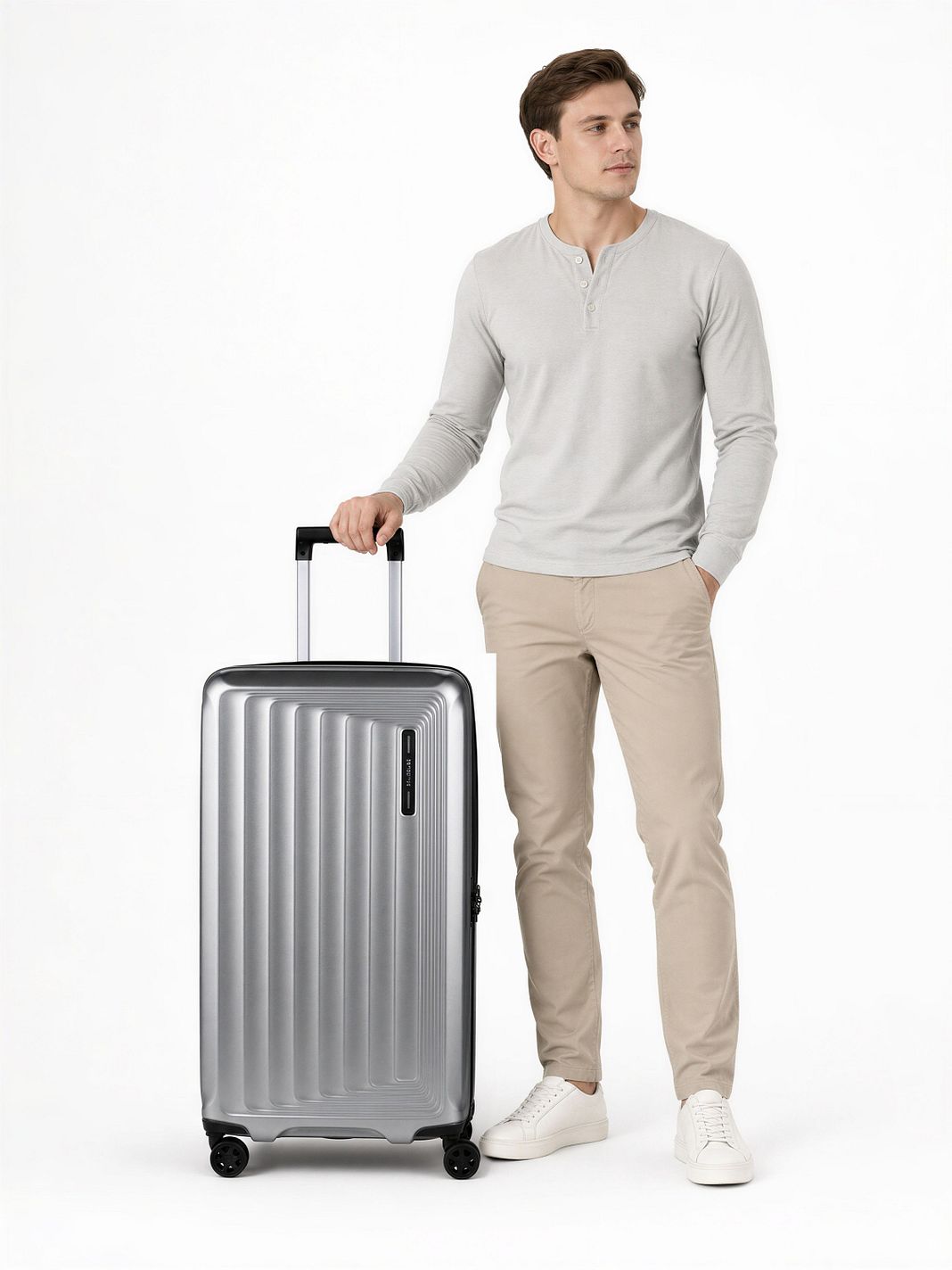 Samsonite Nuon 4 ruote Carrello 80 cm Samsonite Nuon 4 ruote Carrello 80 cm