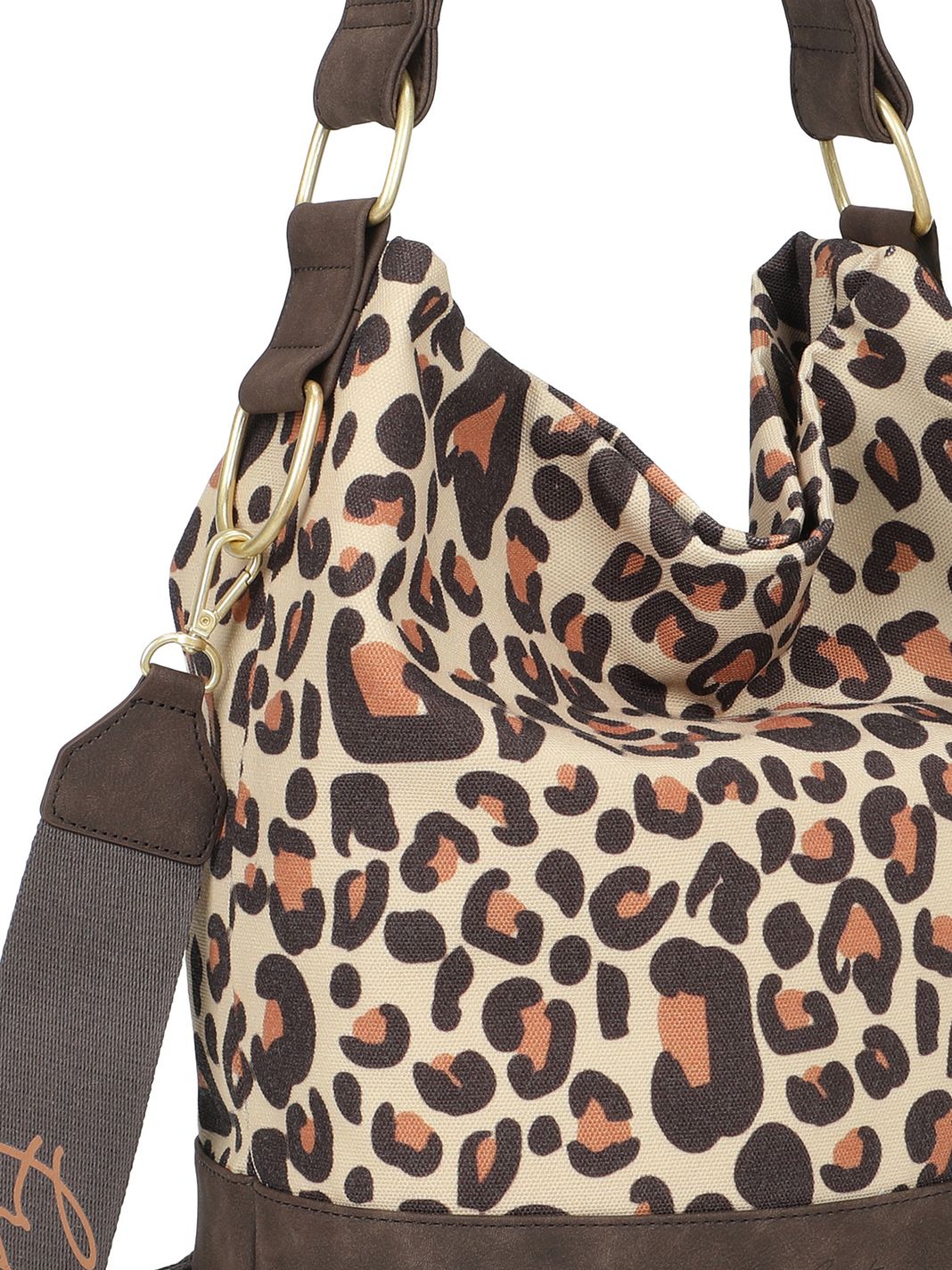 Fritzi aus Preußen Izzy07 Limited Leo Camel Borsa a spalla 25 cm Fritzi aus Preußen Izzy07 Limited Leo Camel Borsa a spalla 25 cm
