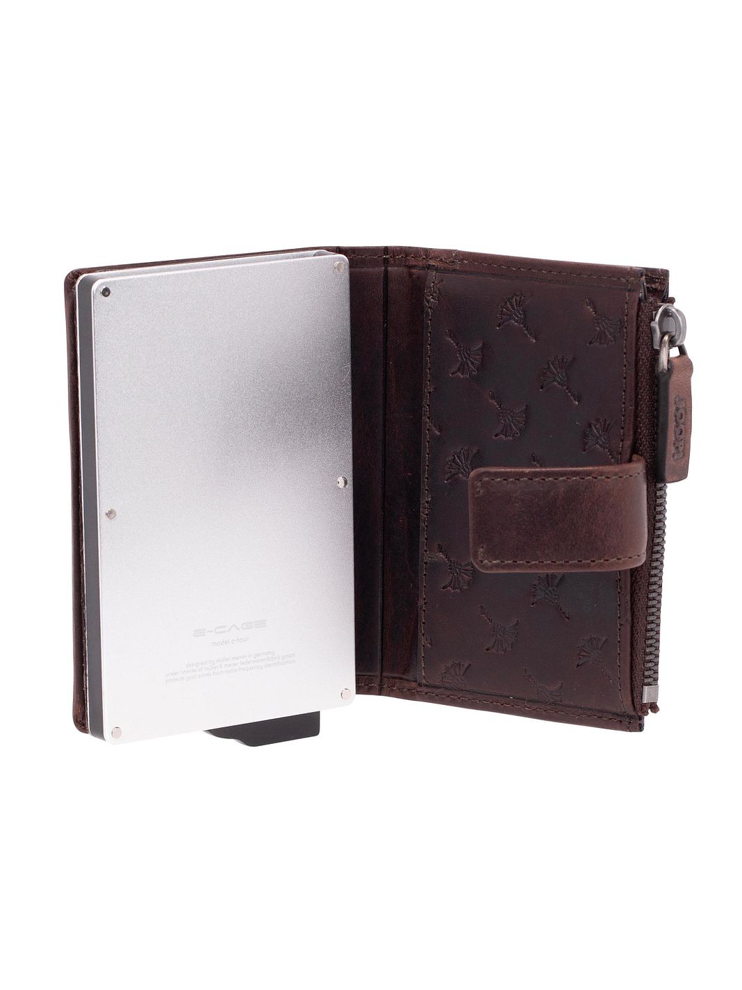 Joop! Cerratano Custodia per carta di credito Protezione RFID Vera Pelle 10.5 cm Joop! Cerratano Custodia per carta di credito Protezione RFID Vera Pelle 10.5 cm