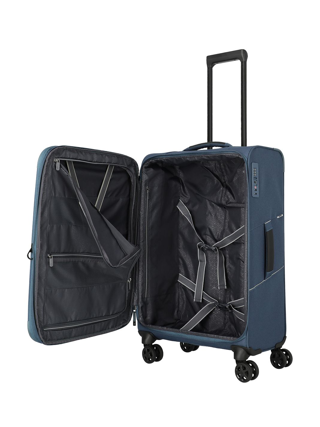 Travelite Skaii 4-hjulig Resväskset 3-delad med expansionsveck Travelite Skaii 4-hjulig Resväskset 3-delad med expansionsveck
