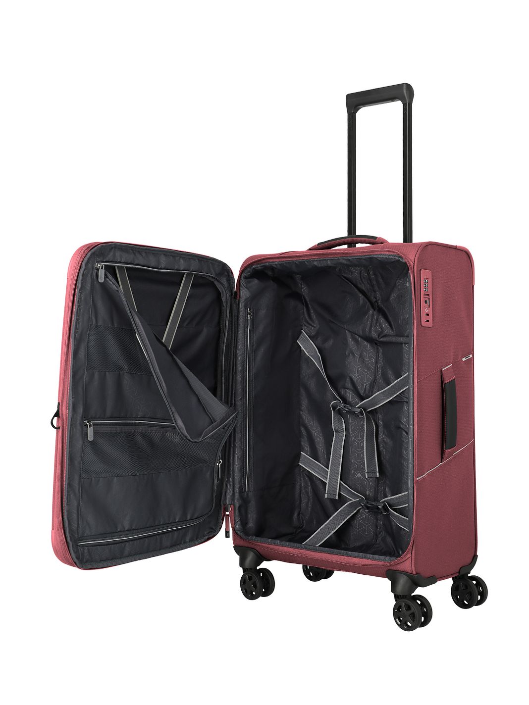 Travelite Skaii 4 ruote Set di valigie 3 pezzi espandibile