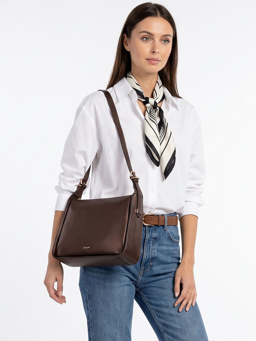 Joop! Lipari Metallo Liah Bolsa de hombro Piel natural 32 cm Joop! Lipari Metallo Liah Bolsa de hombro Piel natural 32 cm