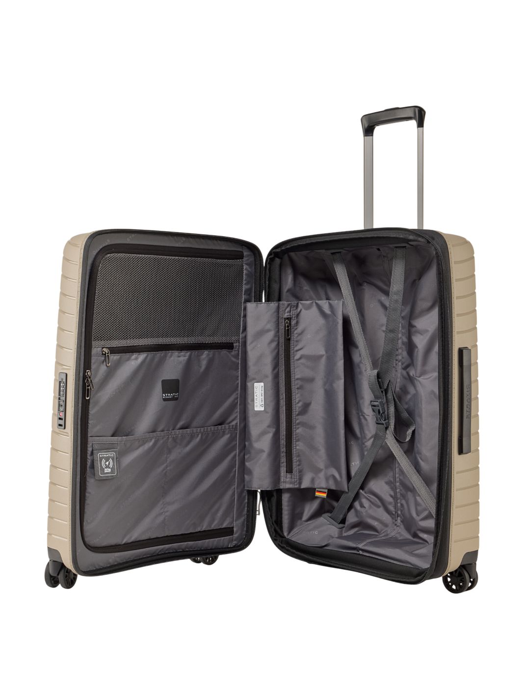 Stratic Novium 4 ruote Carrello M 65 cm espandibile Stratic Novium 4 ruote Carrello M 65 cm espandibile