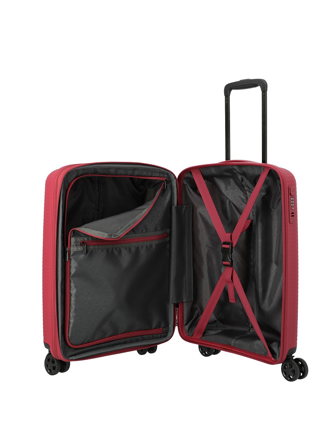 Travelite Air Stripe 4 ruote Trolley cabina S 55 cm espandibile Travelite Air Stripe 4 ruote Trolley cabina S 55 cm espandibile