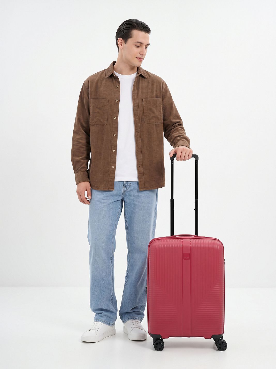 Travelite Air Stripe 4 ruote Trolley cabina S 55 cm espandibile Travelite Air Stripe 4 ruote Trolley cabina S 55 cm espandibile