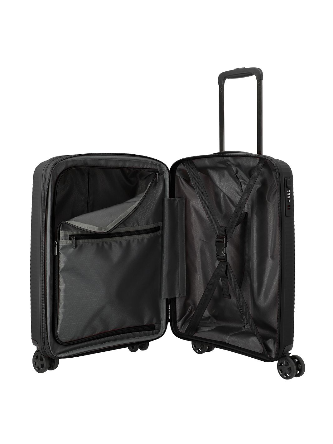 Travelite Air Stripe 4 ruote Trolley cabina S 55 cm espandibile Travelite Air Stripe 4 ruote Trolley cabina S 55 cm espandibile