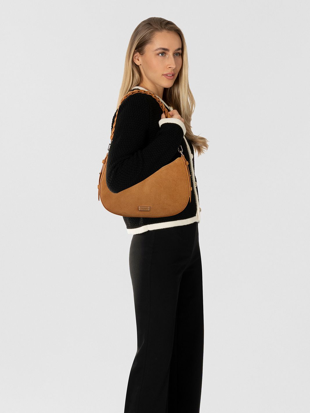 Kate Spade New York Liv Borsa a spalla Vera Pelle 30 cm Kate Spade New York Liv Borsa a spalla Vera Pelle 30 cm