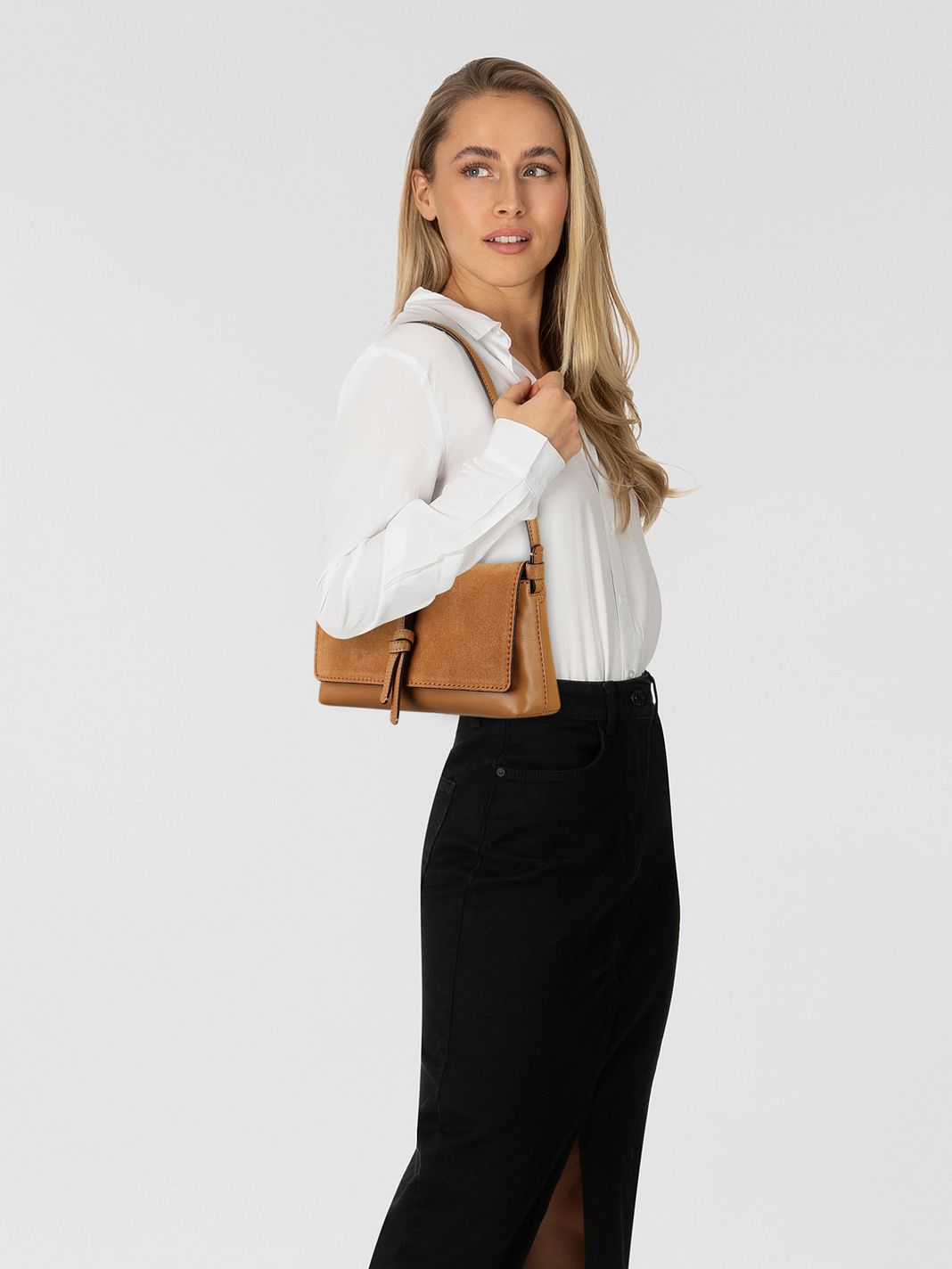 Kate Spade New York Loop Skuldertaske Læder 20 cm Kate Spade New York Loop Skuldertaske Læder 20 cm