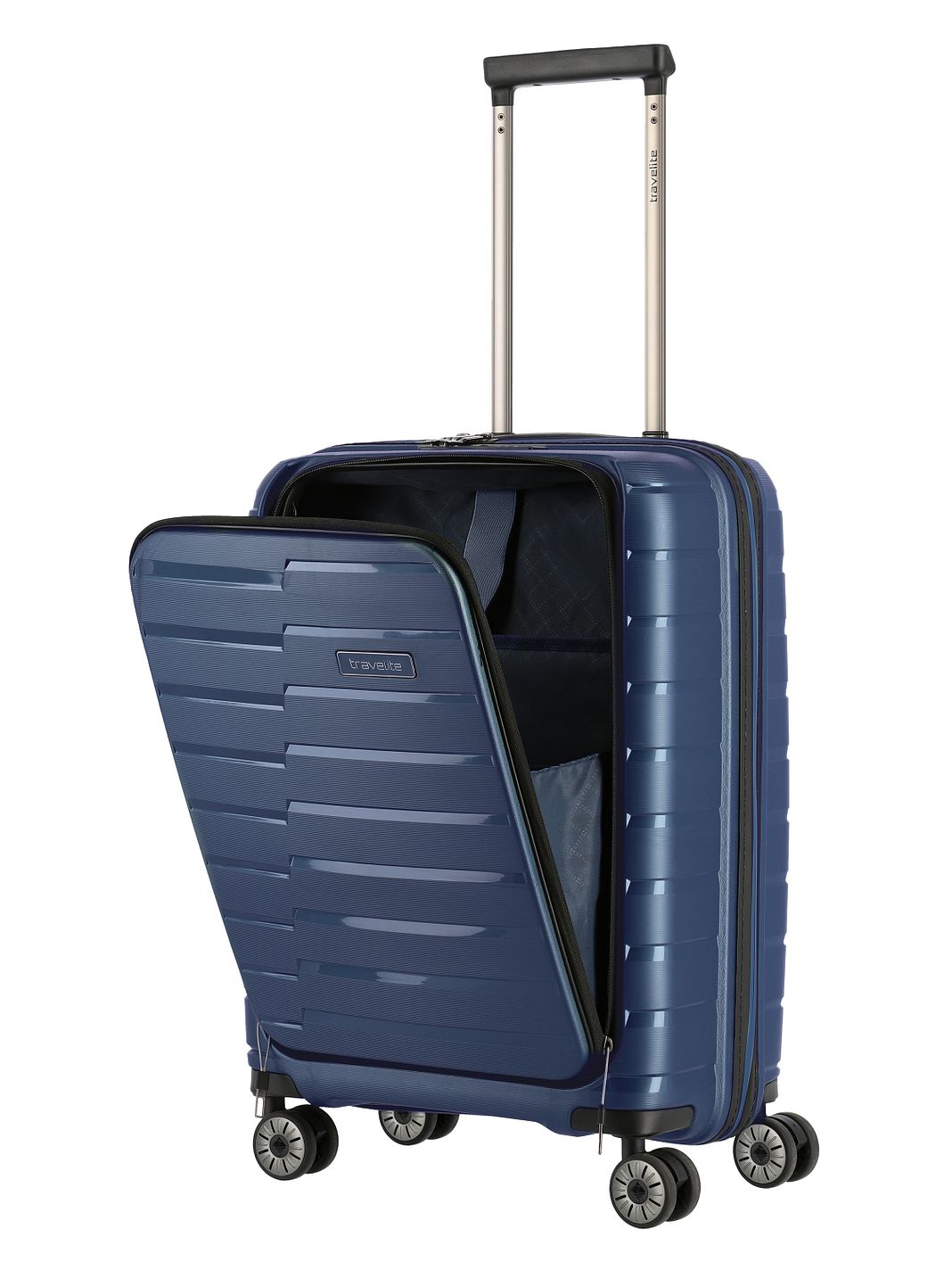 Travelite Air Base 4 ruote Trolley cabina 55 cm Vano porta PC Travelite Air Base 4 ruote Trolley cabina 55 cm Vano porta PC