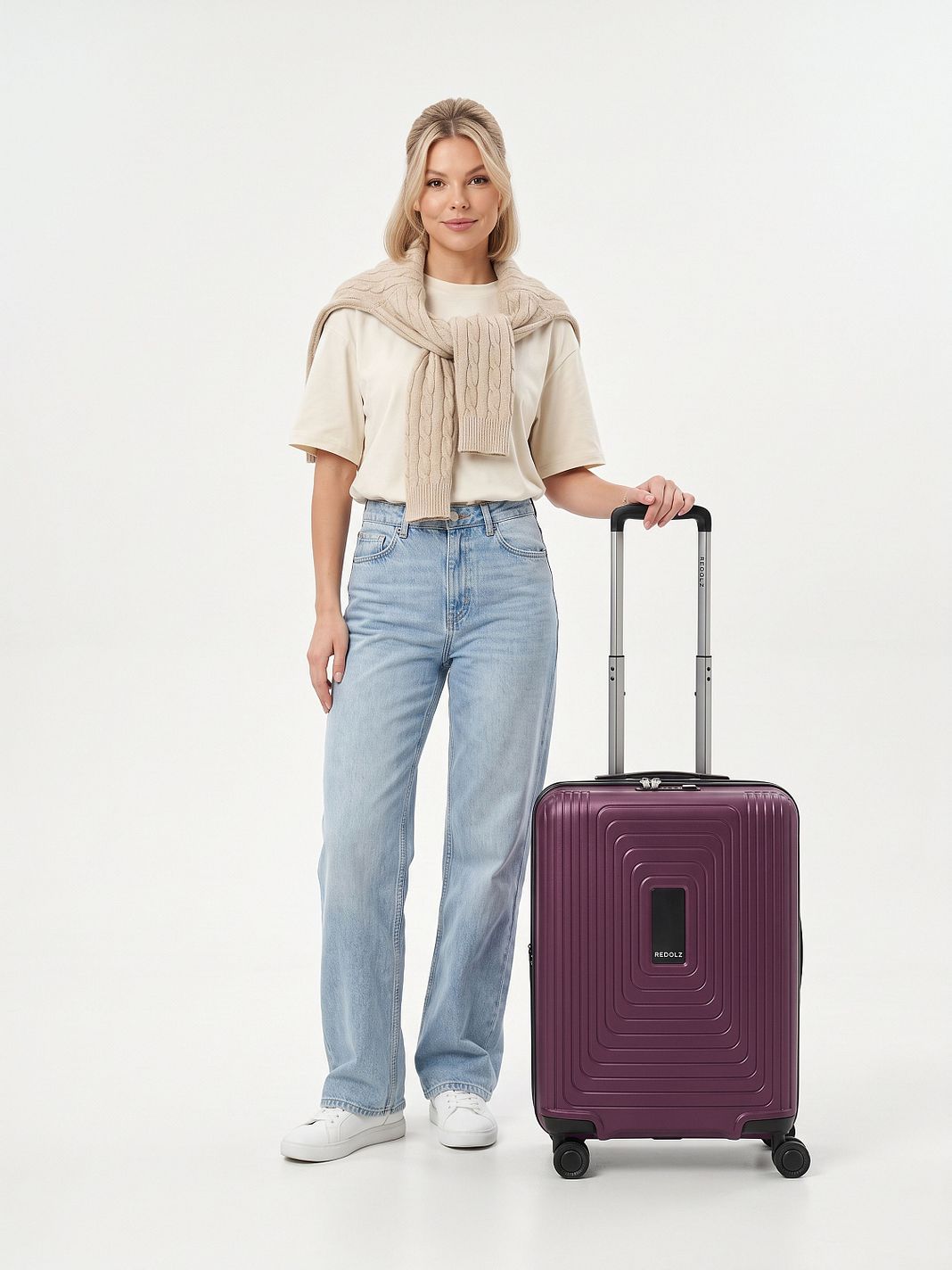 Redolz Essentials 14 Trolley cabina a 4 ruote 55 cm slim