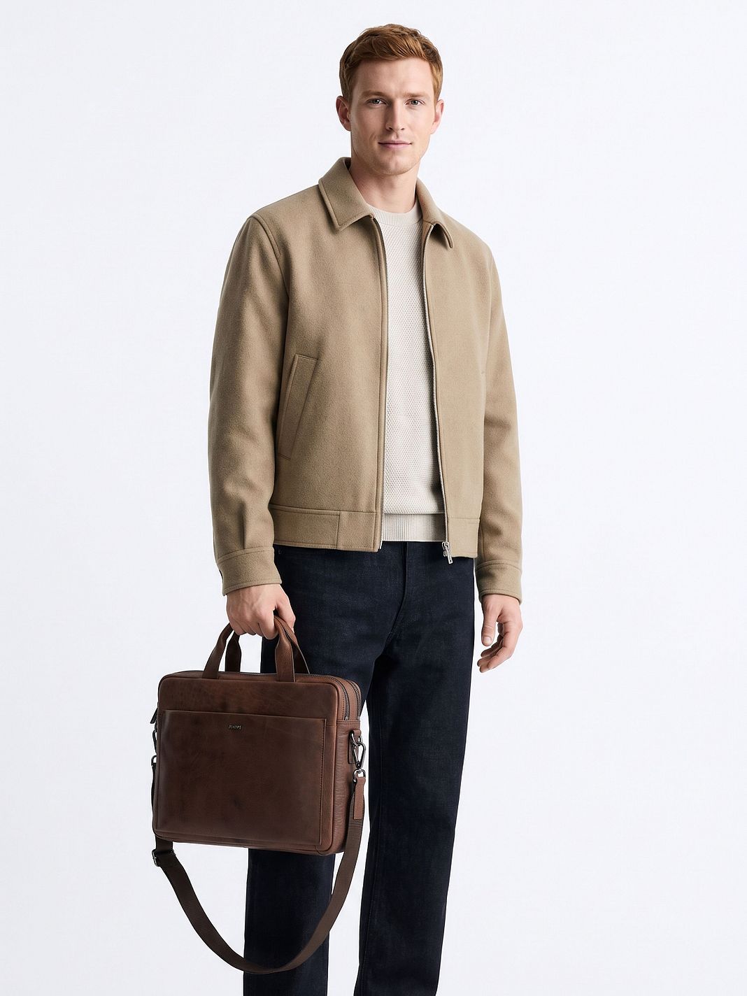 Joop! Teramo Portfölj Läder 40 cm Laptopfack