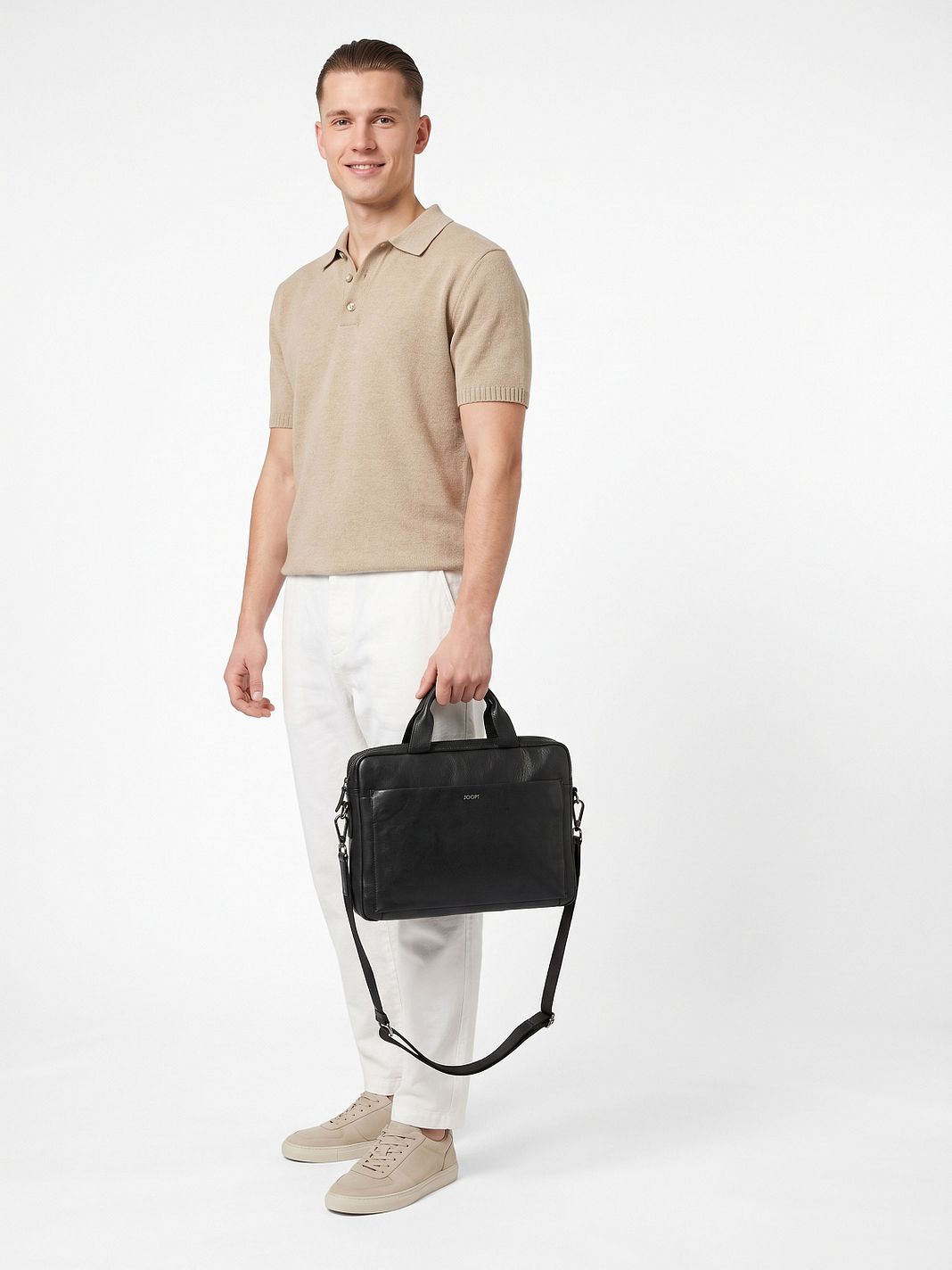 Joop! Teramo Portfölj Läder 40 cm Laptopfack