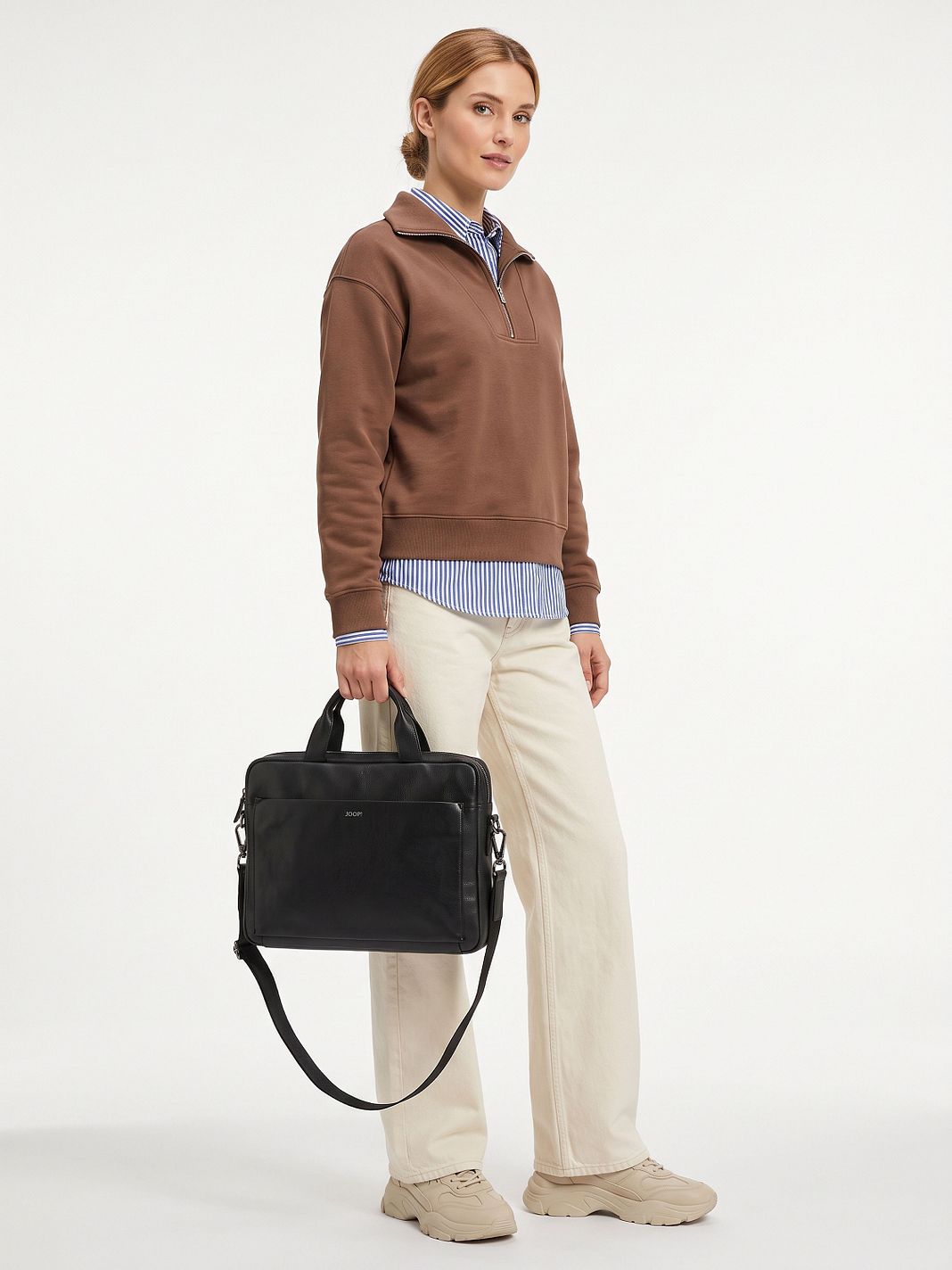 Joop! Teramo Portfölj Läder 40 cm Laptopfack