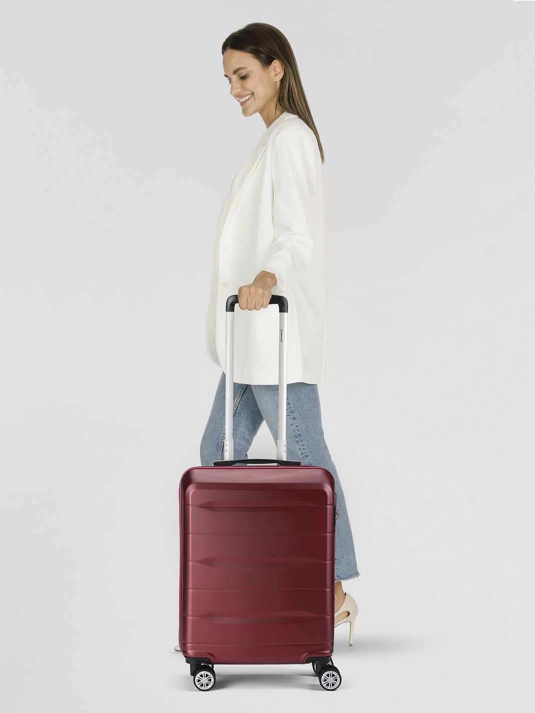 Benzi 5583 4 ruote Trolley cabina 55 cm Benzi 5583 4 ruote Trolley cabina 55 cm