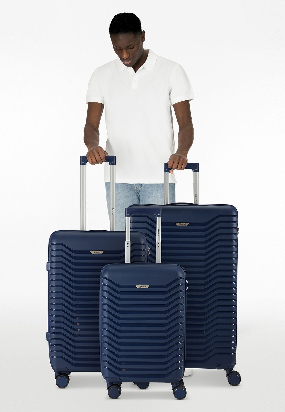 Benzi 5820 4 ruedas Maleta de cabina 55 cm