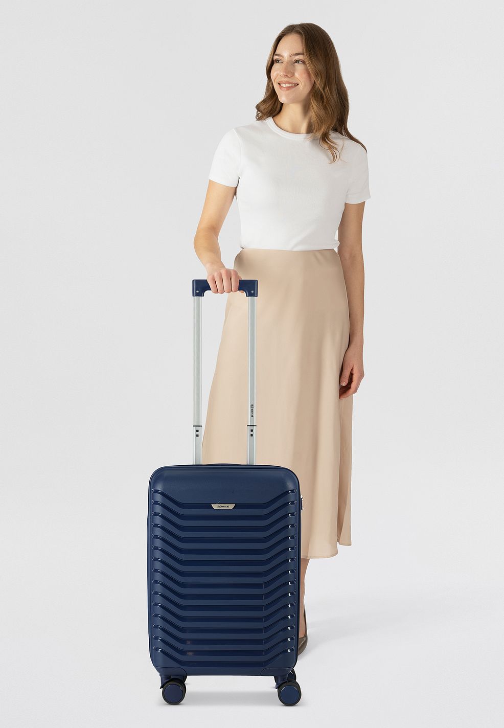 Benzi 5820 4 ruedas Maleta de cabina 55 cm