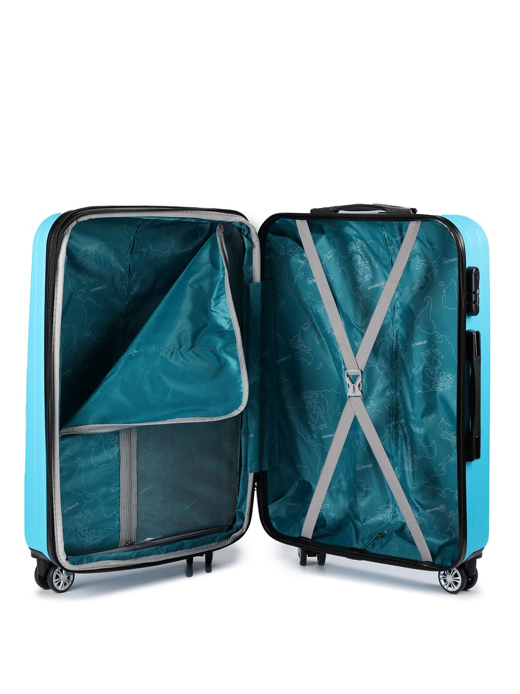 Benzi 5493 4 ruote Set di valigie 3 pezzi espandibile Benzi 5493 4 ruote Set di valigie 3 pezzi espandibile