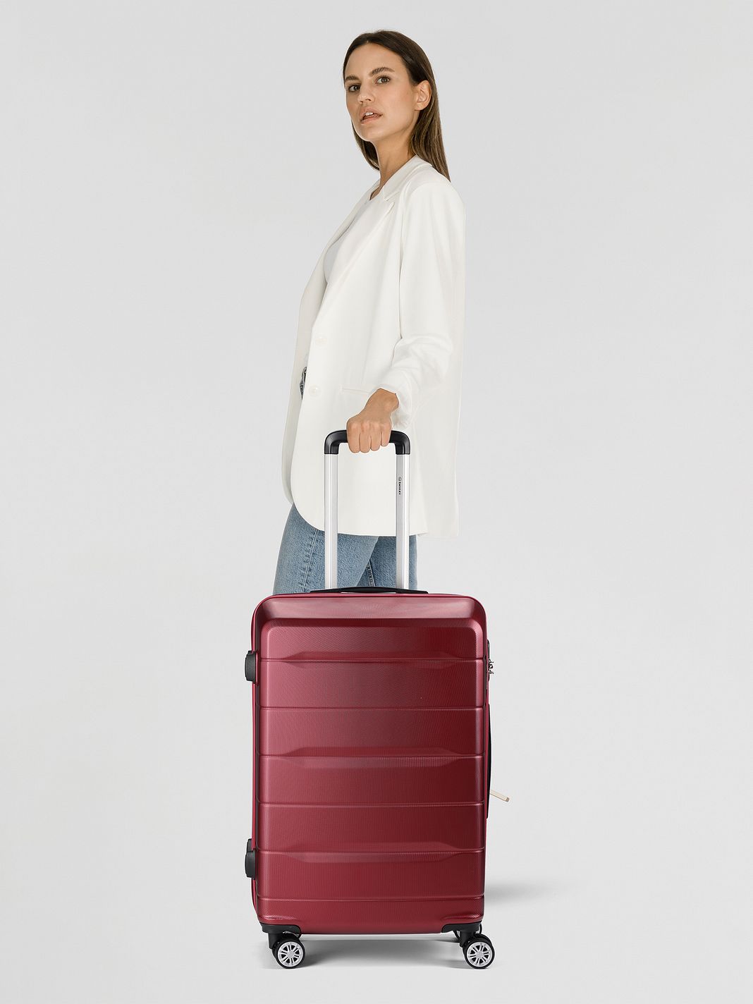 Benzi 5583 4-pyöräinen vetolaukku 65 cm Benzi 5583 4-pyöräinen vetolaukku 65 cm