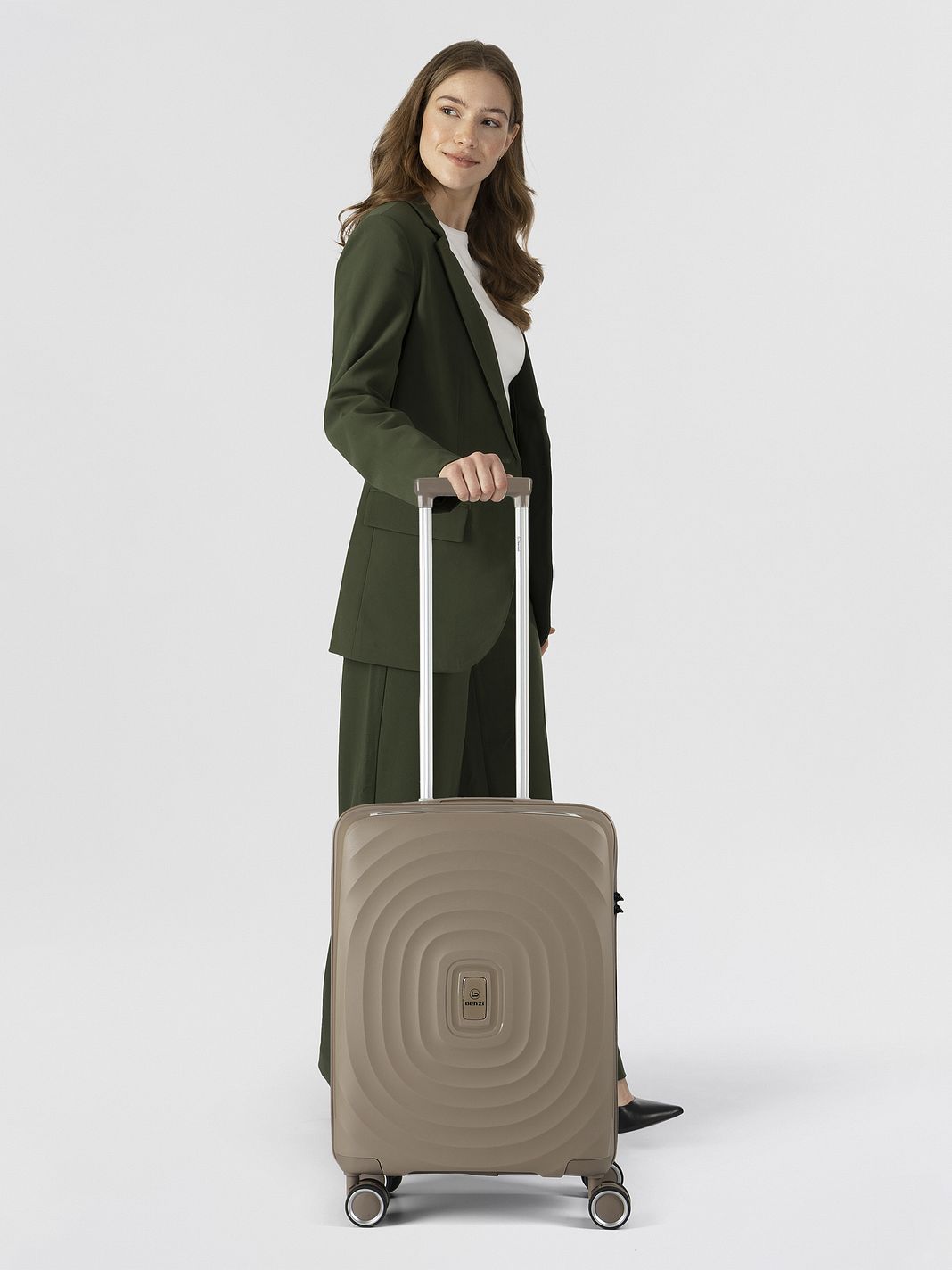 Benzi 5751 4 ruote Trolley cabina 55 cm Benzi 5751 4 ruote Trolley cabina 55 cm