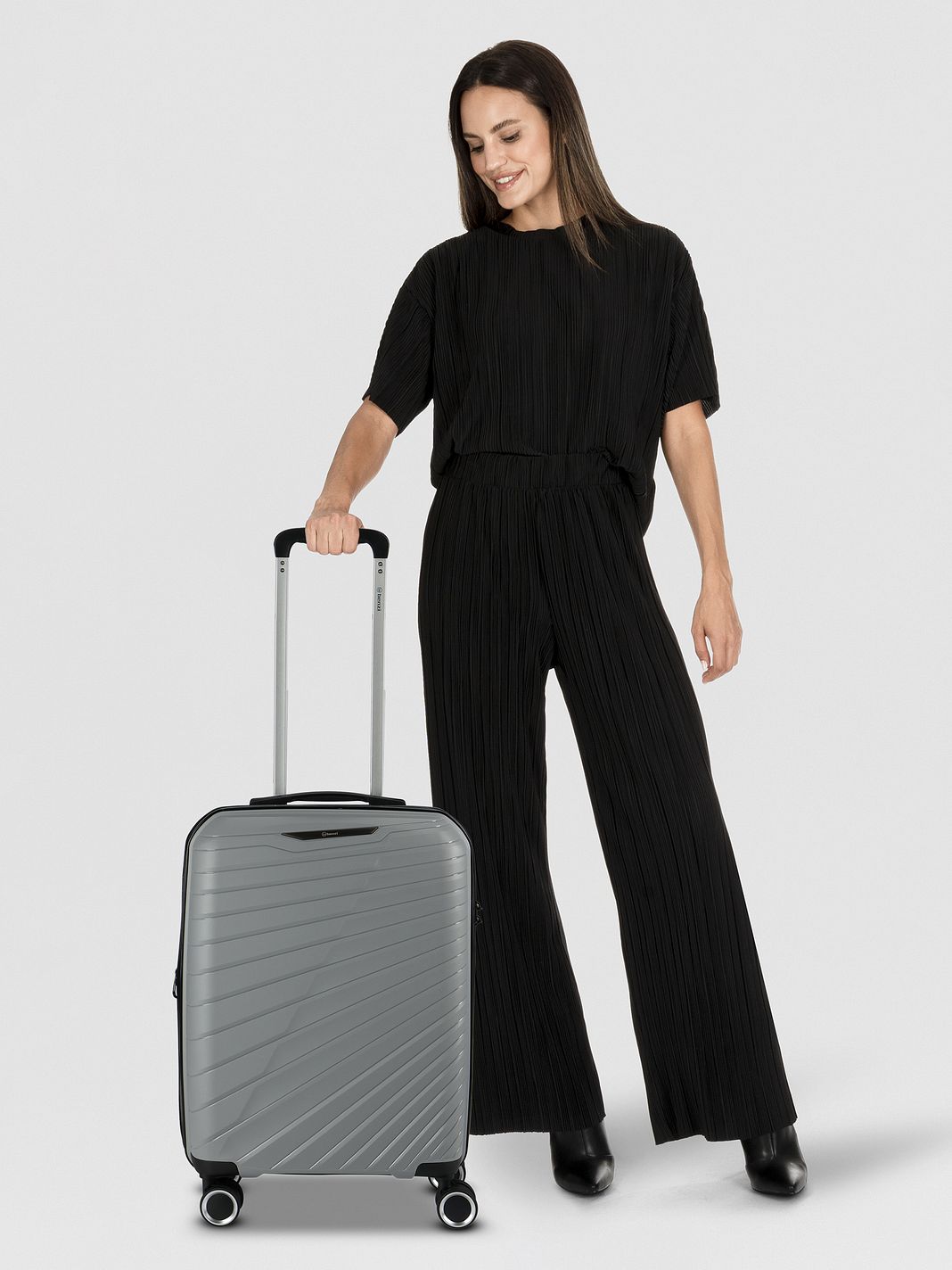 Benzi 5808 4 ruote Trolley cabina 55 cm espandibile Benzi 5808 4 ruote Trolley cabina 55 cm espandibile