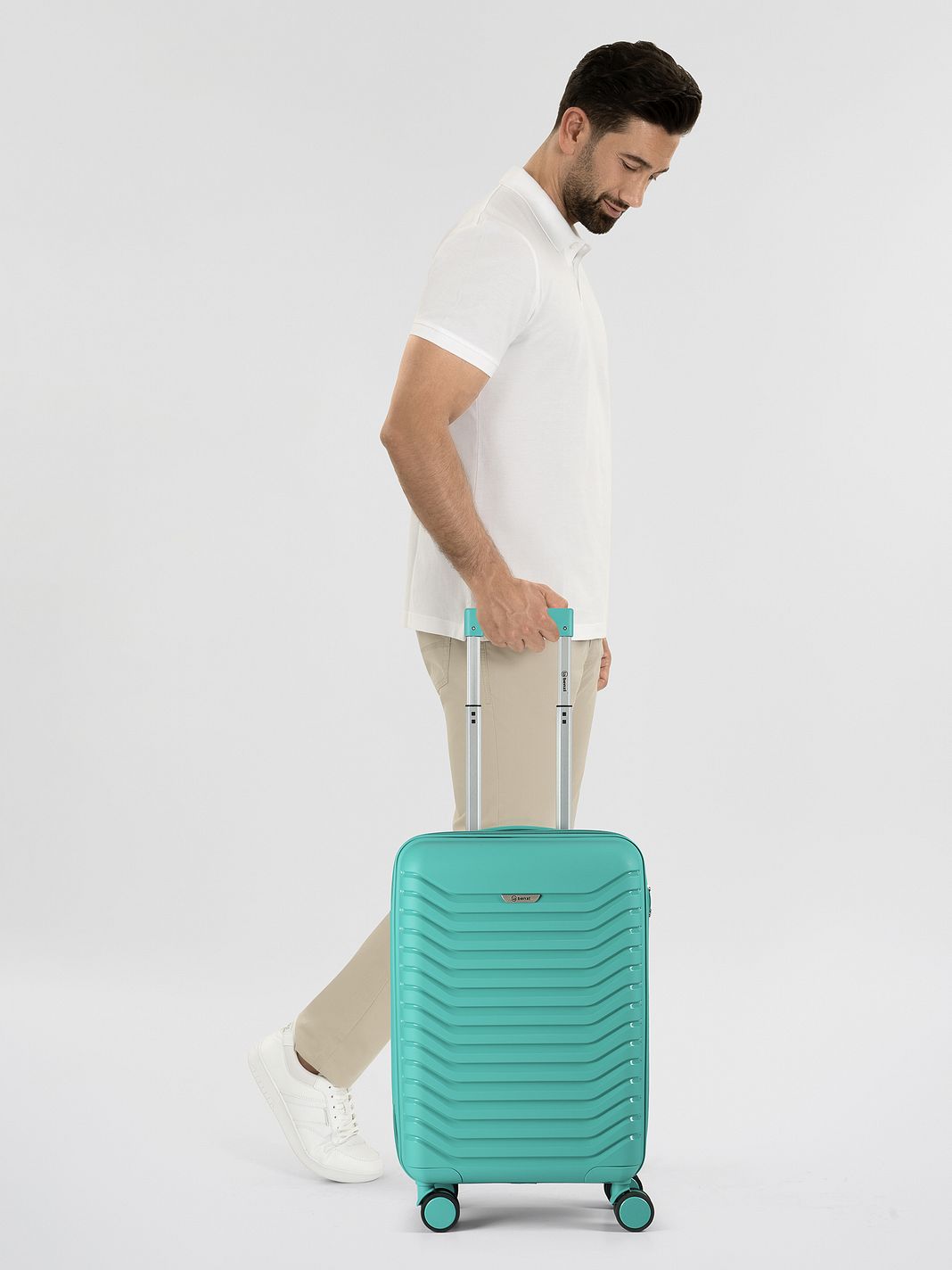 Benzi 5820 4 ruote Trolley cabina 55 cm Benzi 5820 4 ruote Trolley cabina 55 cm