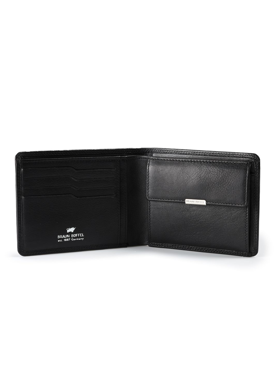 Braun Büffel Golf 3.0 Plånbok RFID-skydd Läder 12 cm