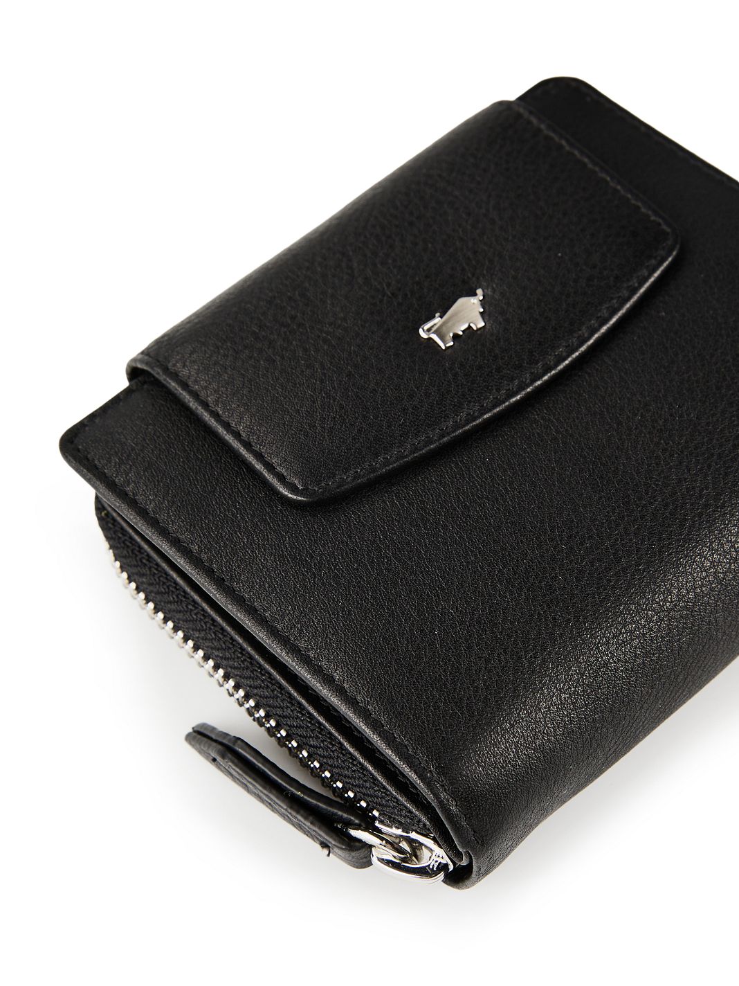Braun Büffel Joy Cartera Bloqueo RFID Piel natural 12 cm Braun Büffel Joy Cartera Bloqueo RFID Piel natural 12 cm