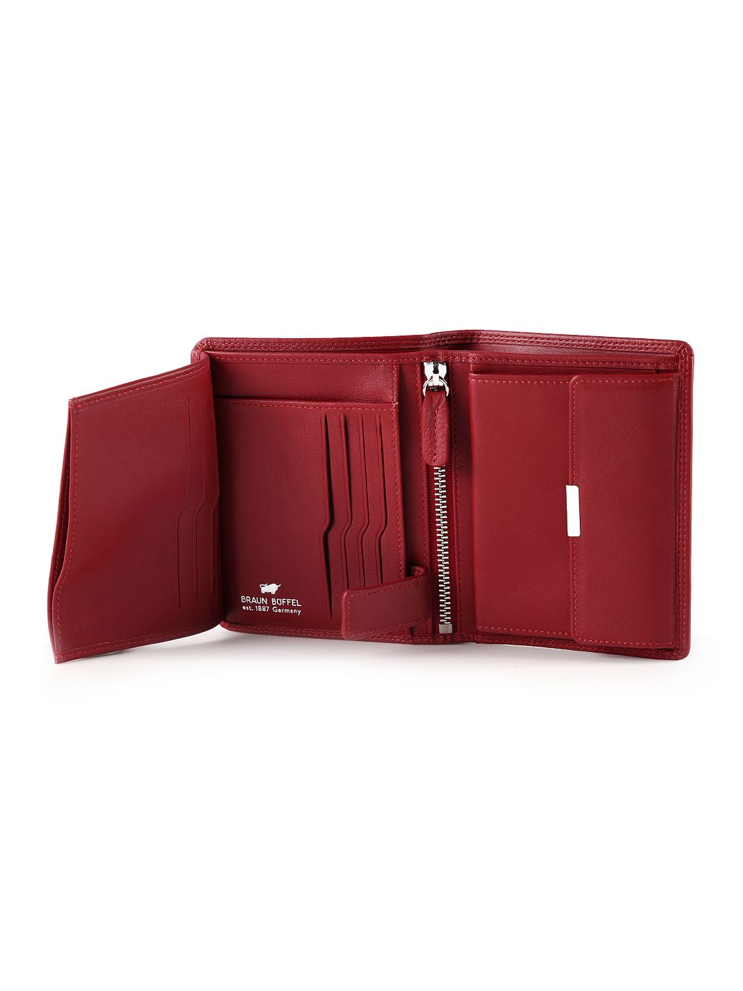 Braun Büffel Golf 3.0 Portafoglio Protezione RFID Vera Pelle 12 cm Braun Büffel Golf 3.0 Portafoglio Protezione RFID Vera Pelle 12 cm