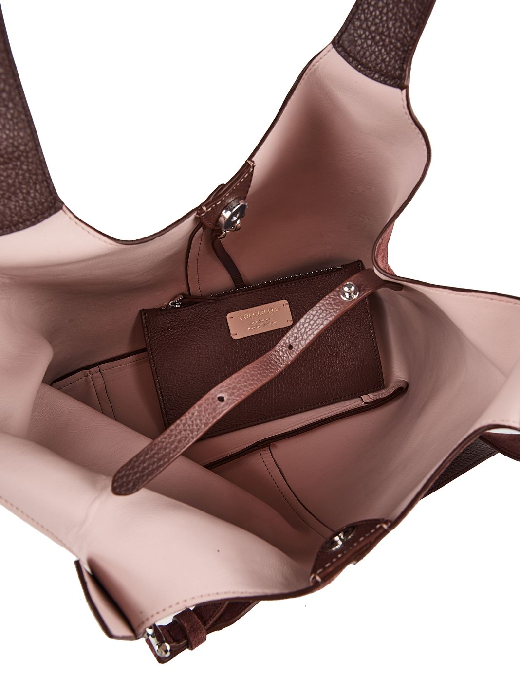 Coccinelle C-Easy Bolsa de hombro Piel natural 34 cm Coccinelle C-Easy Bolsa de hombro Piel natural 34 cm