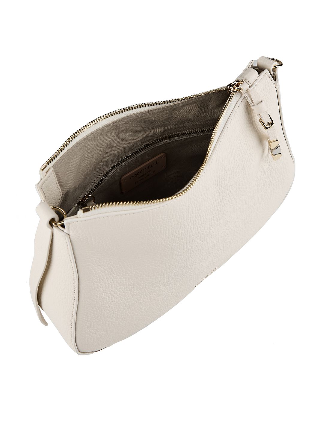 Coccinelle Nory Bolsa de hombro Piel natural 30 cm Coccinelle Nory Bolsa de hombro Piel natural 30 cm
