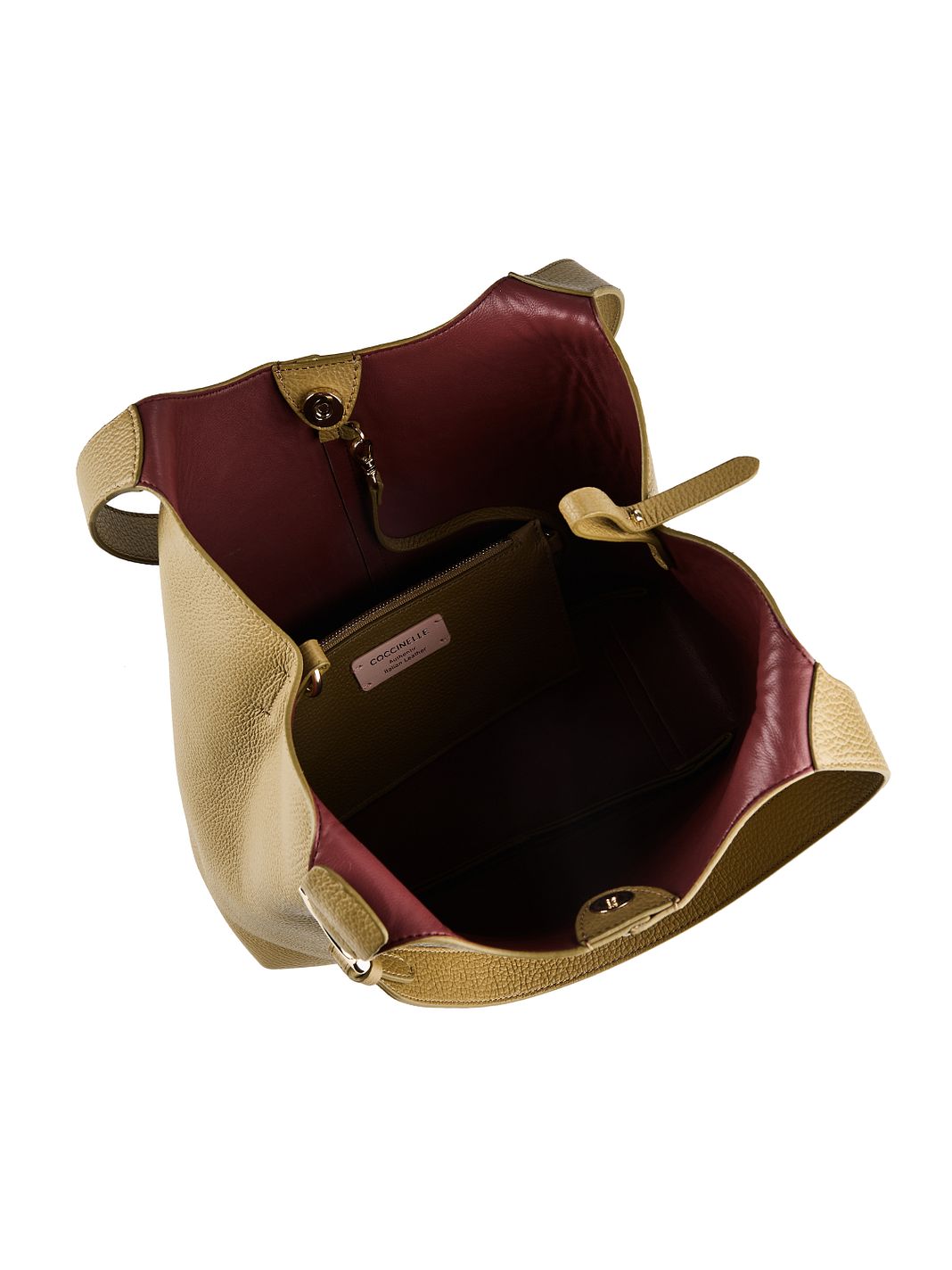 Coccinelle C-Easy Bolsa de hombro Piel natural 34 cm Coccinelle C-Easy Bolsa de hombro Piel natural 34 cm