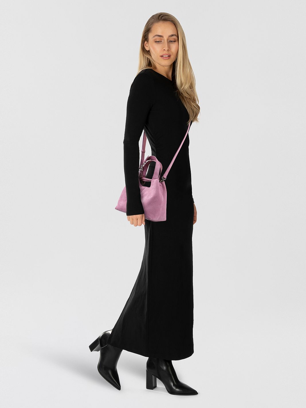 Coccinelle C-Easy Borsa a spalla Vera Pelle 21 cm