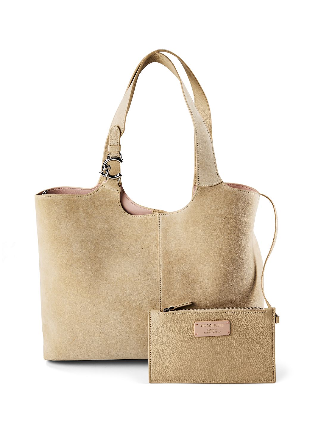 Coccinelle C-Easy Bolsa de hombro Piel natural 36 cm Coccinelle C-Easy Bolsa de hombro Piel natural 36 cm