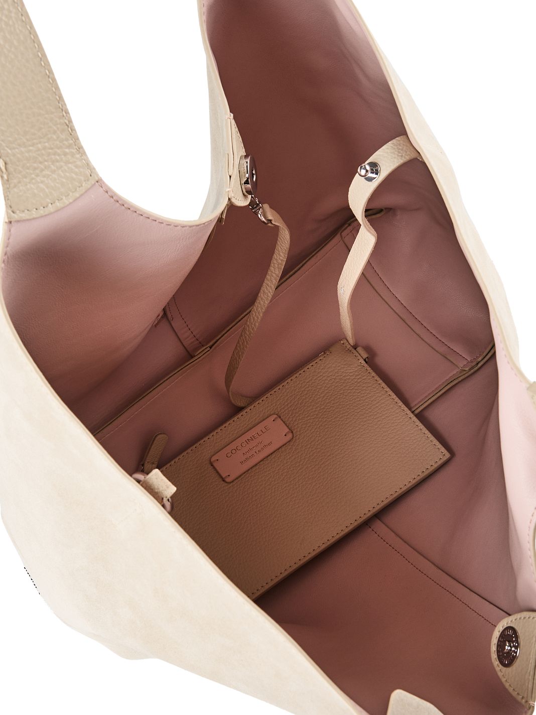 Coccinelle C-Easy Bolsa de hombro Piel natural 36 cm Coccinelle C-Easy Bolsa de hombro Piel natural 36 cm