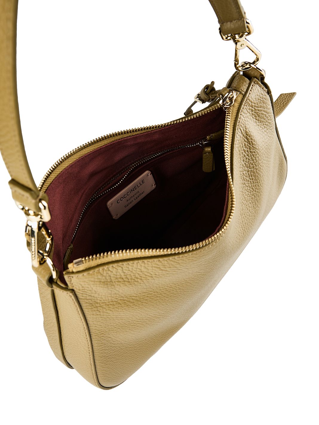 Coccinelle Nory Borsa a spalla Vera Pelle 30 cm