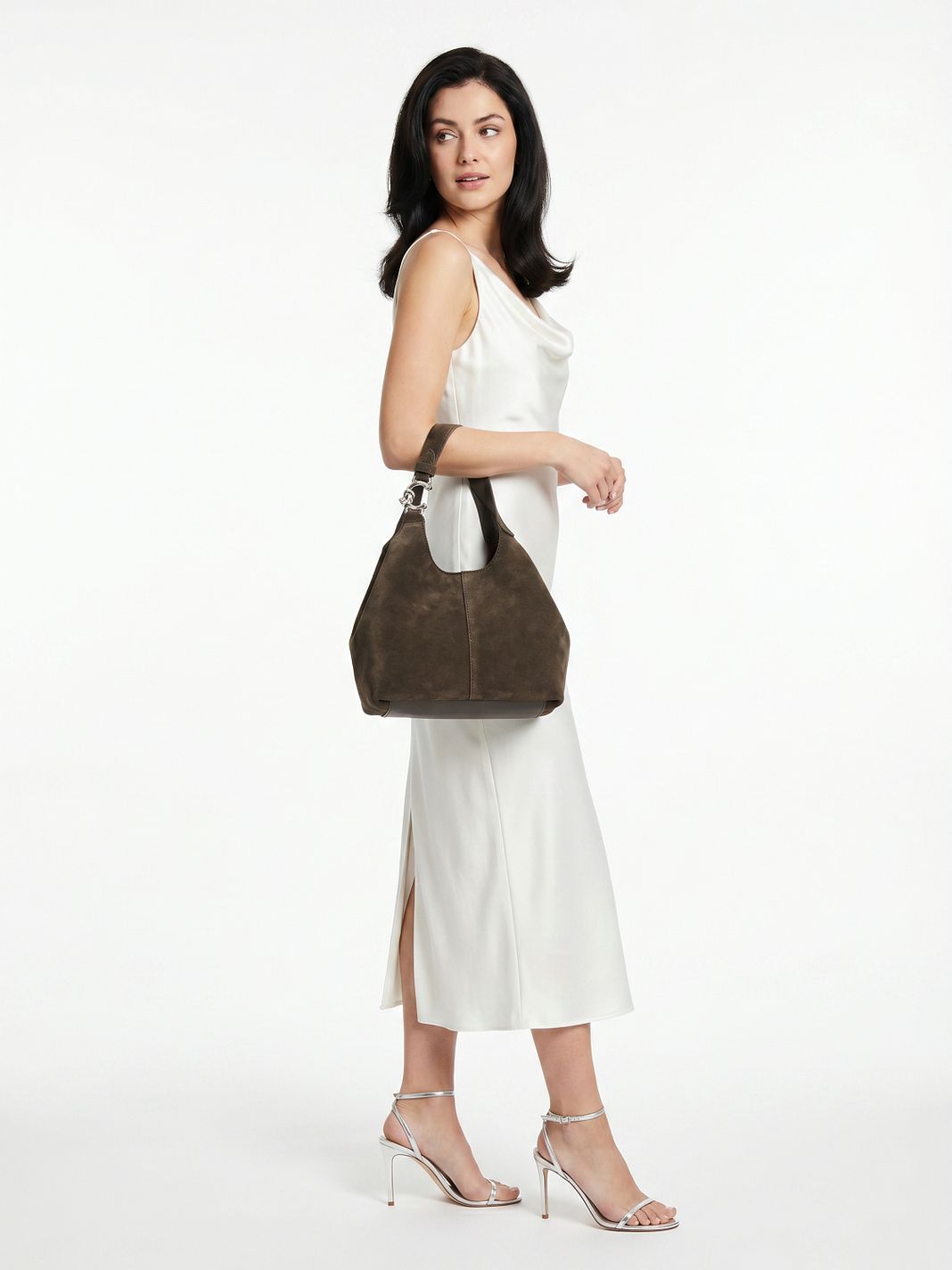 Coccinelle C-Easy Bolsa de hombro Piel natural 21 cm Coccinelle C-Easy Bolsa de hombro Piel natural 21 cm
