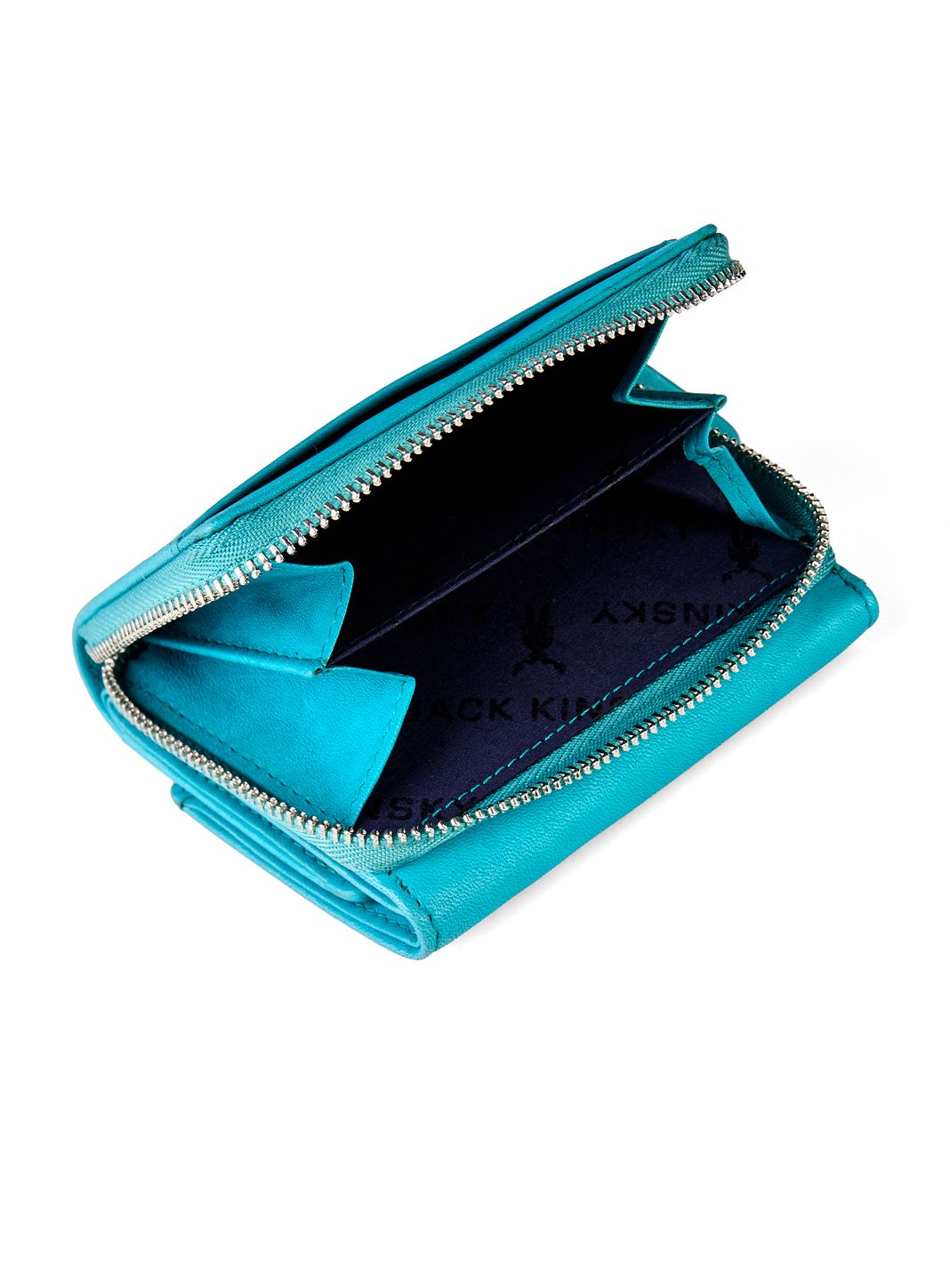 Jack Kinsky Aruba Portafoglio Protezione RFID Vera Pelle 10 cm Jack Kinsky Aruba Portafoglio Protezione RFID Vera Pelle 10 cm