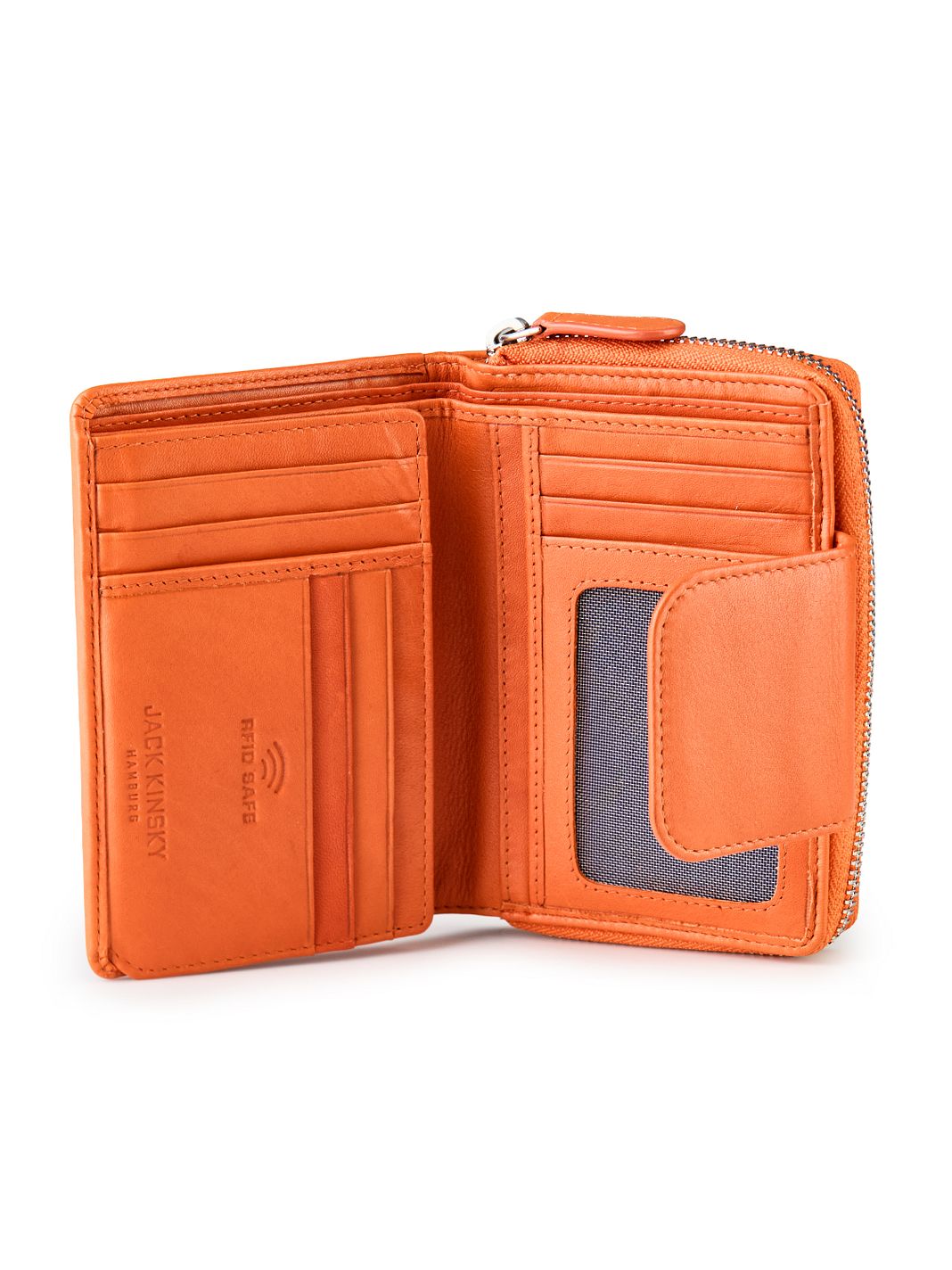 Jack Kinsky Aruba Portafoglio Vera Pelle 14 cm Jack Kinsky Aruba Portafoglio Vera Pelle 14 cm