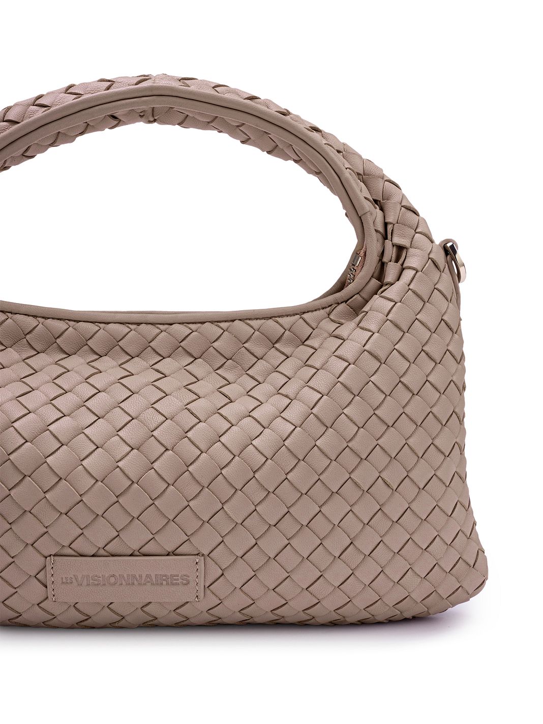 LES VISIONNAIRES Sadie Weave Borsa a spalla Vera Pelle 37 cm LES VISIONNAIRES Sadie Weave Borsa a spalla Vera Pelle 37 cm