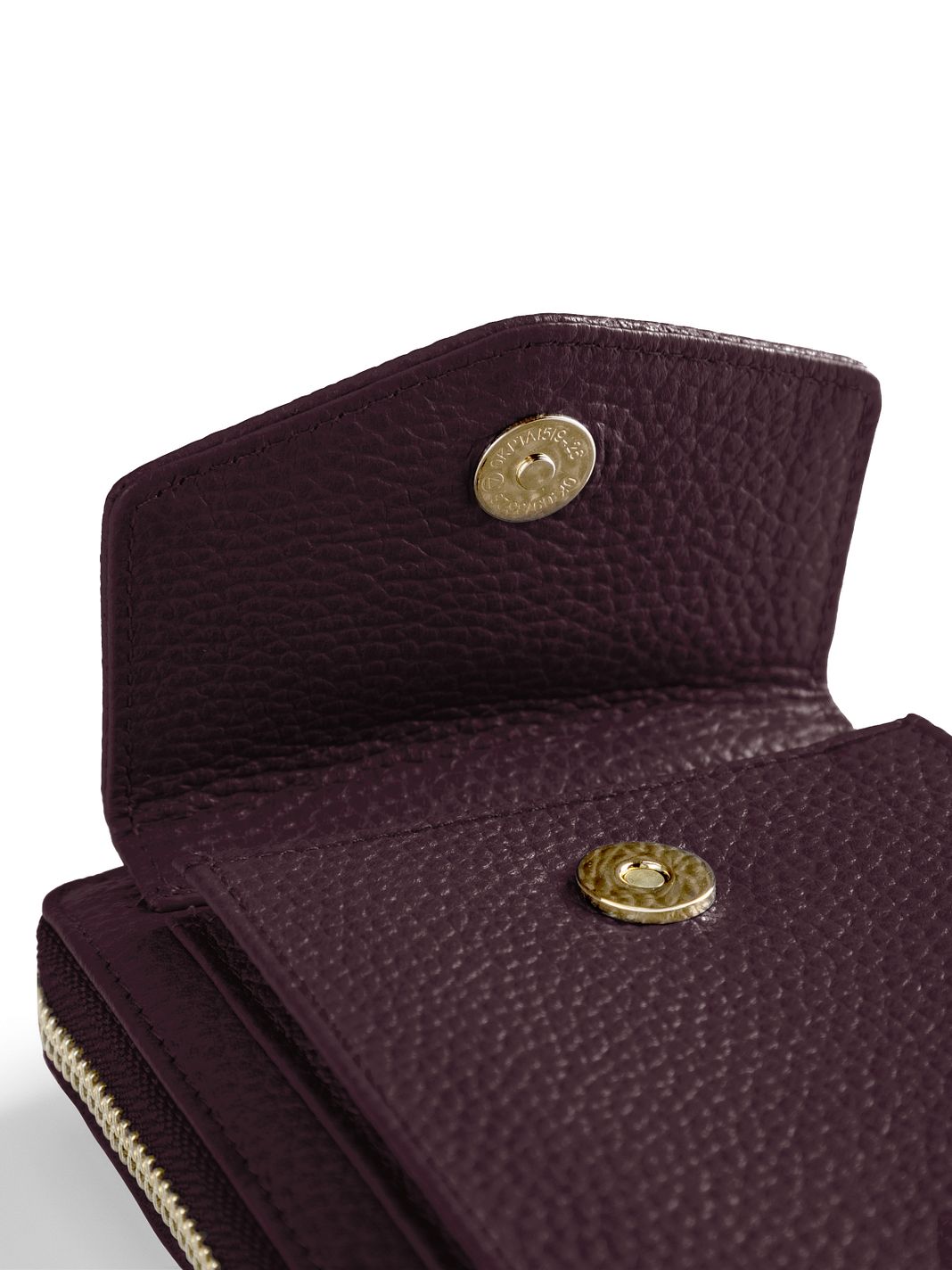 Lazarotti Portafoglio con chiusura a zip in pelle di Bologna, custodia per cellulare, 19 cm Lazarotti Portafoglio con chiusura a zip in pelle di Bologna, custodia per cellulare, 19 cm