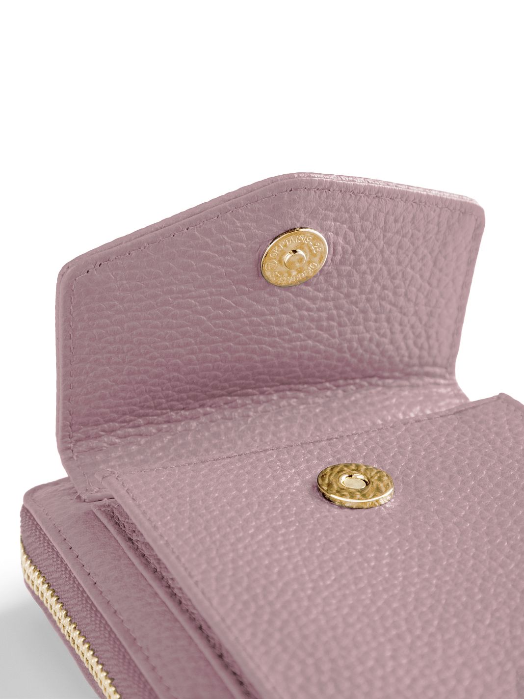 Lazarotti Portafoglio con chiusura a zip in pelle di Bologna, custodia per cellulare, 19 cm Lazarotti Portafoglio con chiusura a zip in pelle di Bologna, custodia per cellulare, 19 cm