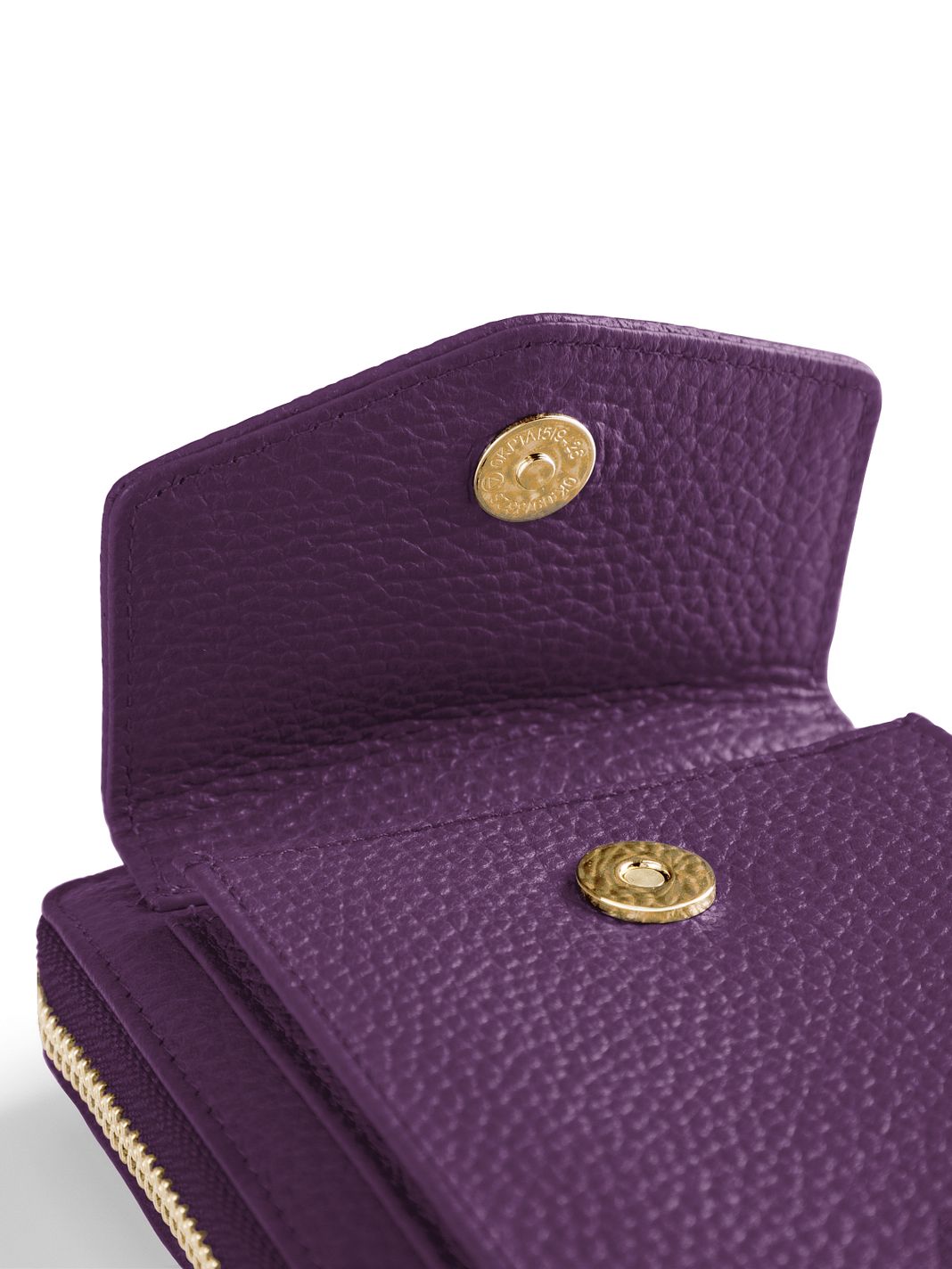 Lazarotti Portafoglio con chiusura a zip in pelle di Bologna, custodia per cellulare, 19 cm Lazarotti Portafoglio con chiusura a zip in pelle di Bologna, custodia per cellulare, 19 cm