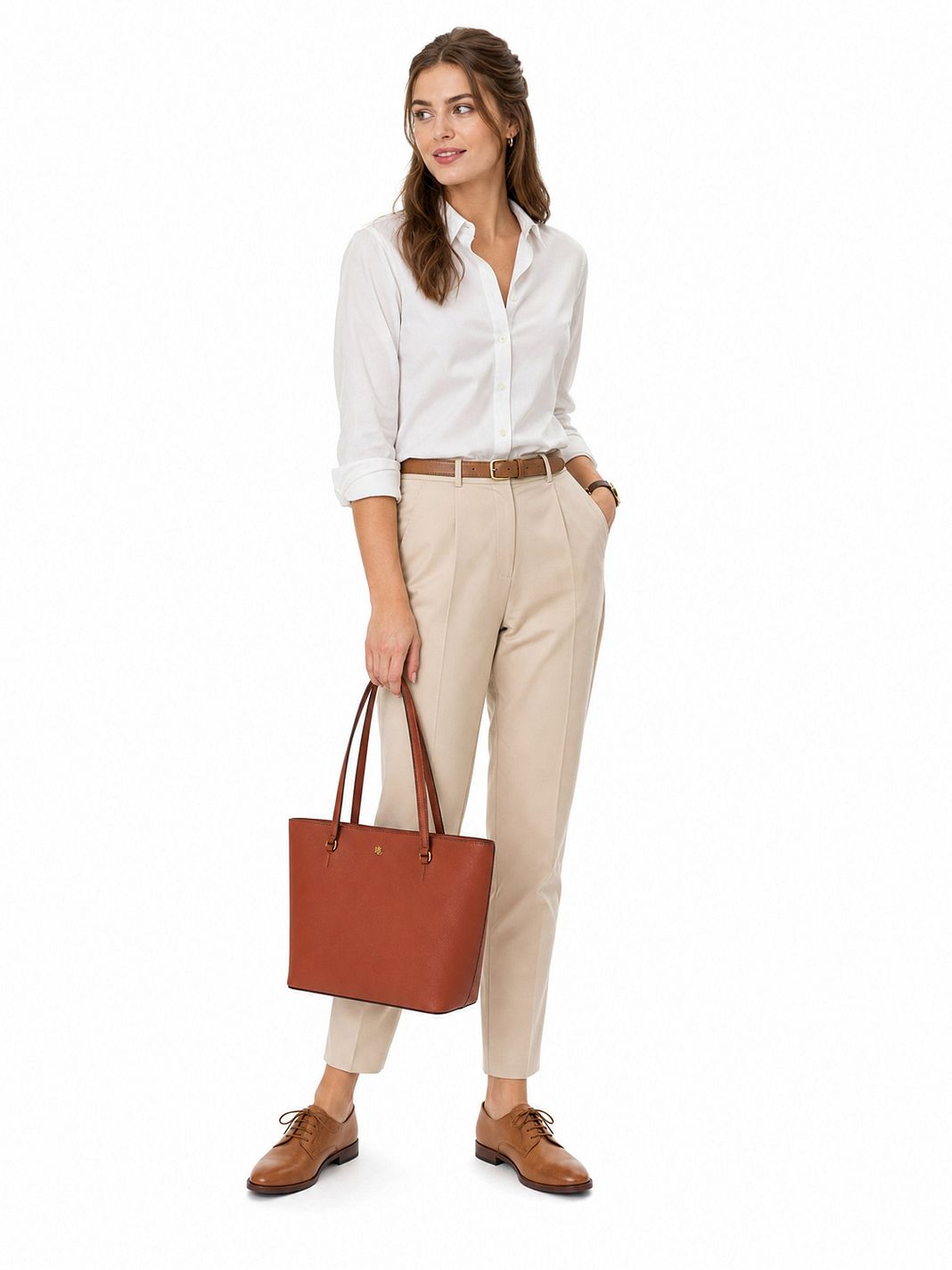 Lauren Ralph Lauren Karly Borsa a spalla Vera Pelle 26 cm Lauren Ralph Lauren Karly Borsa a spalla Vera Pelle 26 cm