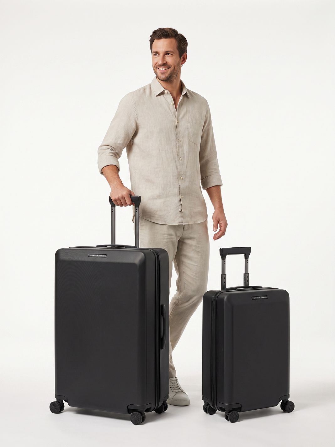 Porsche Design Set di valigie Voyager 3.0 a 4 ruote espandibile S+L Porsche Design Set di valigie Voyager 3.0 a 4 ruote espandibile S+L