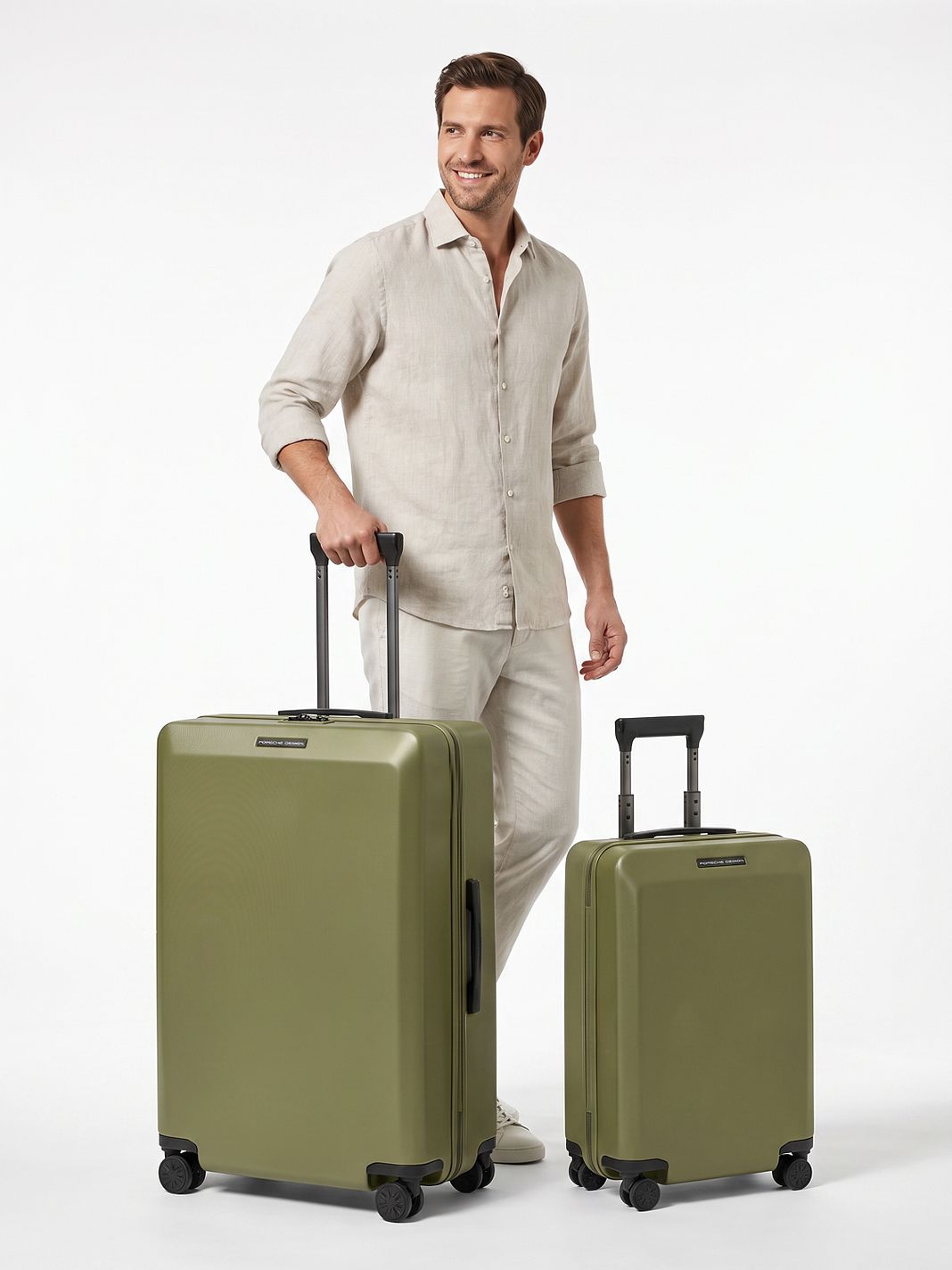 Porsche Design Set di valigie Voyager 3.0 a 4 ruote espandibile S+L Porsche Design Set di valigie Voyager 3.0 a 4 ruote espandibile S+L