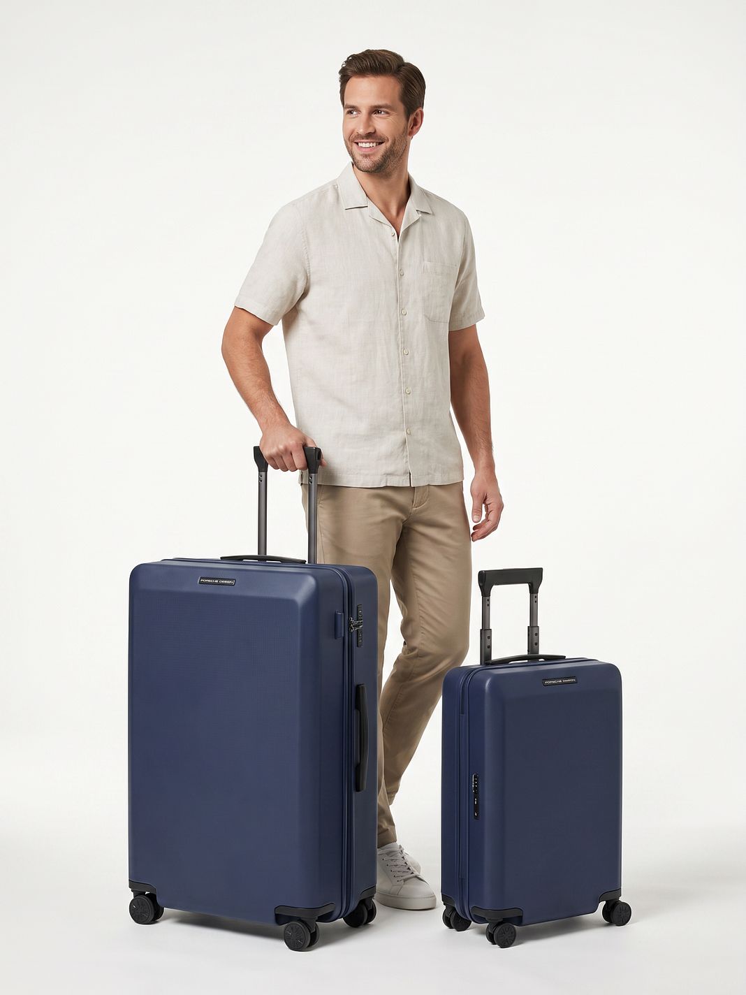 Porsche Design Set di valigie Voyager 3.0 a 4 ruote espandibile S+L Porsche Design Set di valigie Voyager 3.0 a 4 ruote espandibile S+L
