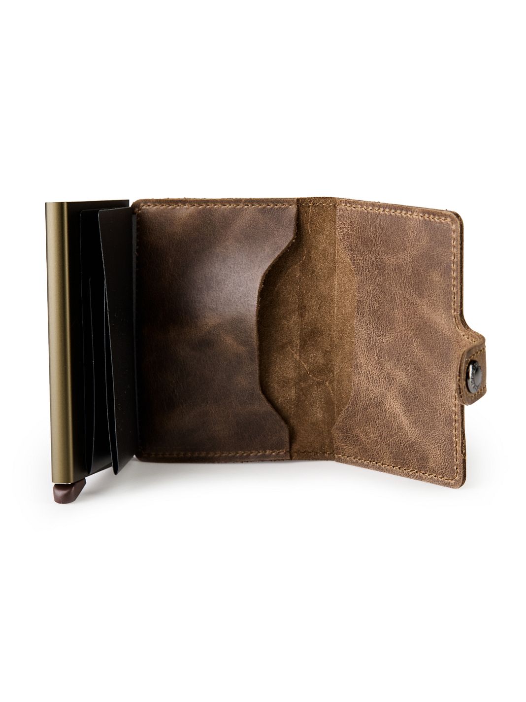 Secrid Miniwallet Custodia per carta di credito Protezione RFID Vera Pelle 6.5 cm Secrid Miniwallet Custodia per carta di credito Protezione RFID Vera Pelle 6.5 cm