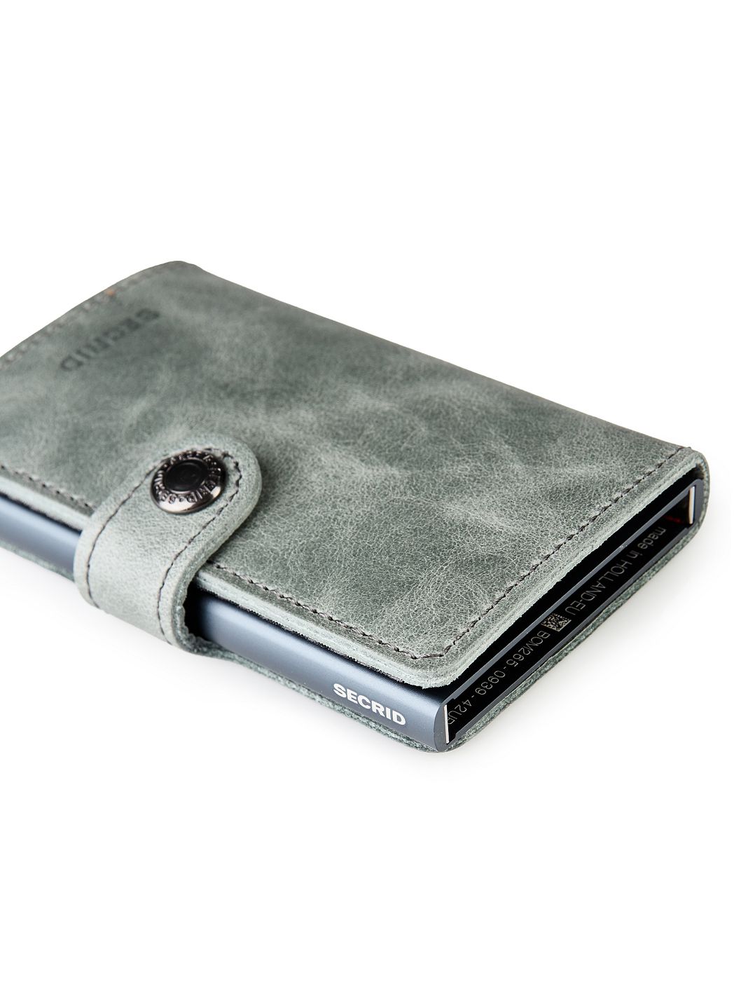 Secrid Miniwallet Custodia per carta di credito Protezione RFID Vera Pelle 6.5 cm Secrid Miniwallet Custodia per carta di credito Protezione RFID Vera Pelle 6.5 cm