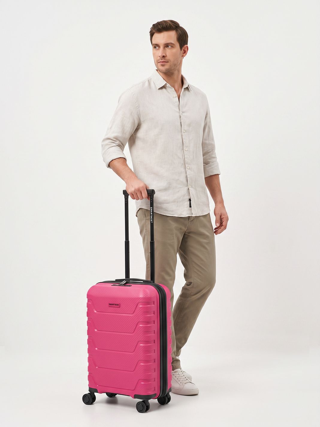 Smartbox Edition 01 4 ruote Trolley cabina 55 cm espandibile Smartbox Edition 01 4 ruote Trolley cabina 55 cm espandibile